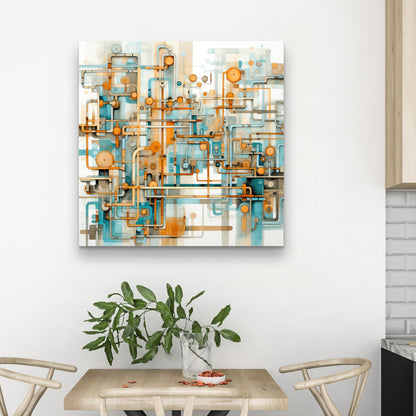 Like clockwork - 32"x32" Canvas