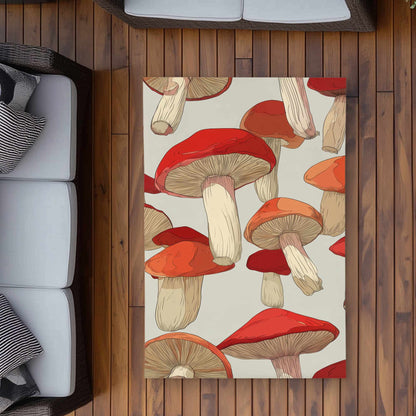 Tapis d'extérieur Crimson Cap Dance | Décoration élégante