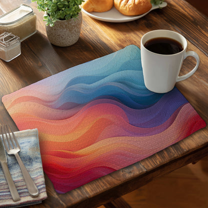 Set de table Sweet dreams tressé en polyester pour la décoration intérieure