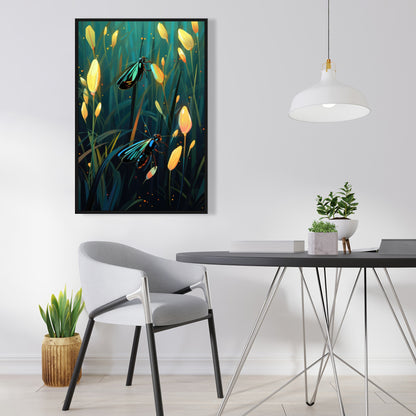 Appealing - 36"x36" Framed canvas