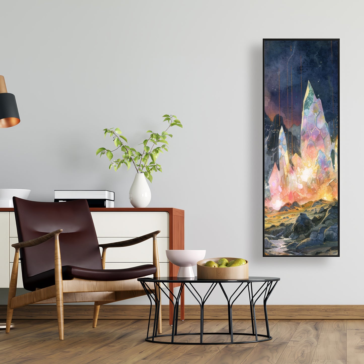 Growing strong - 36"x36" Framed canvas