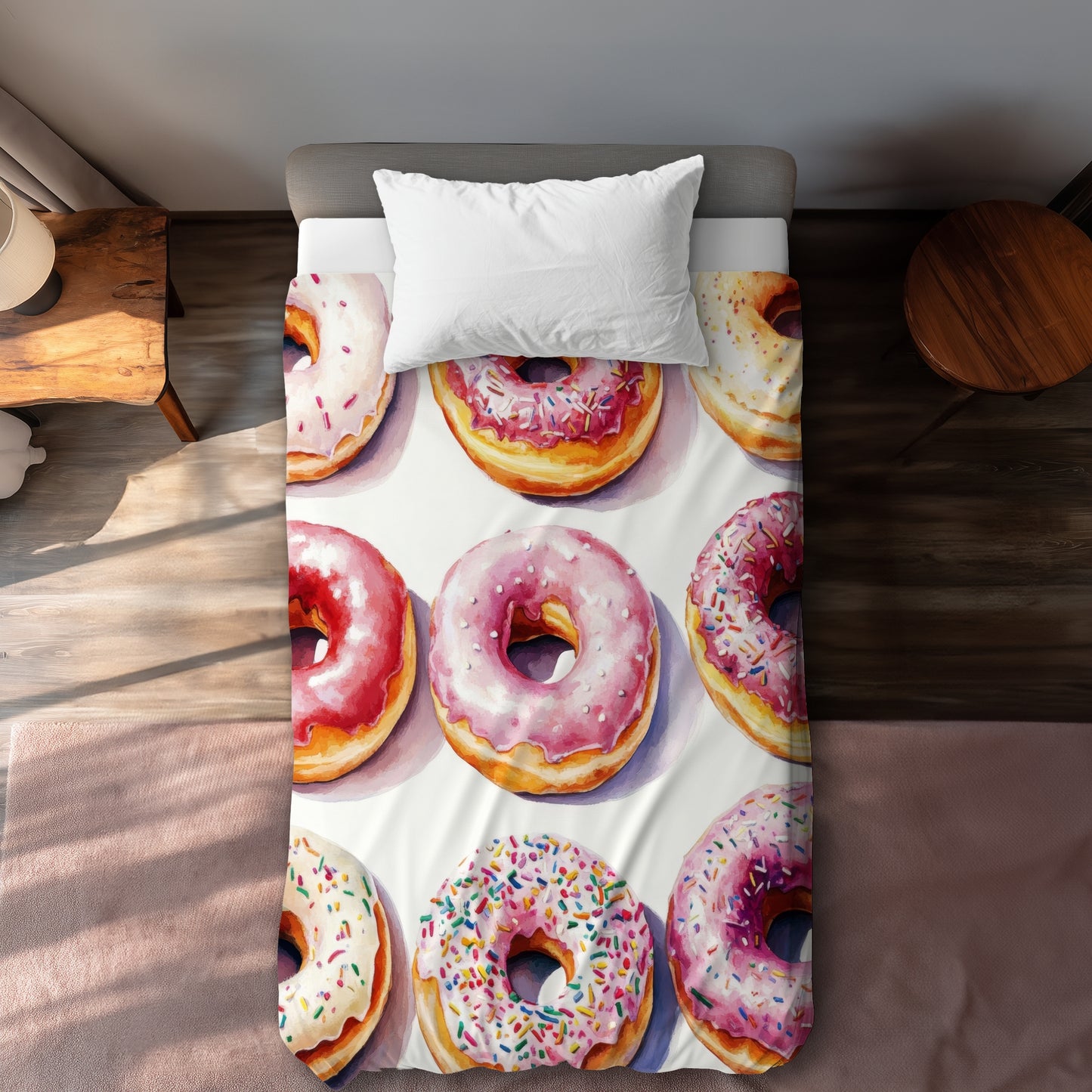 Yummy White Duvet Cover - Elegant Home Decor for Comfort