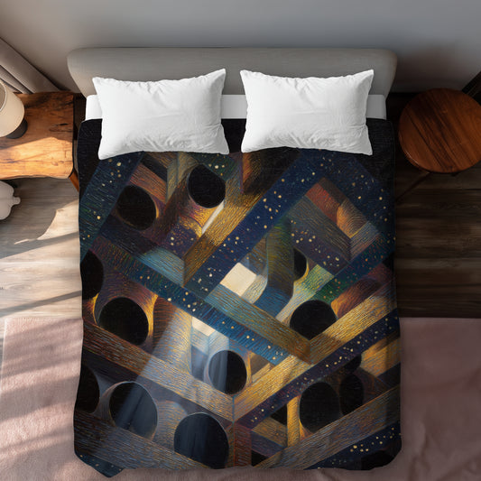 Pipe Dream Duvet Cover - Cozy Home Decor for Dreamy Nights