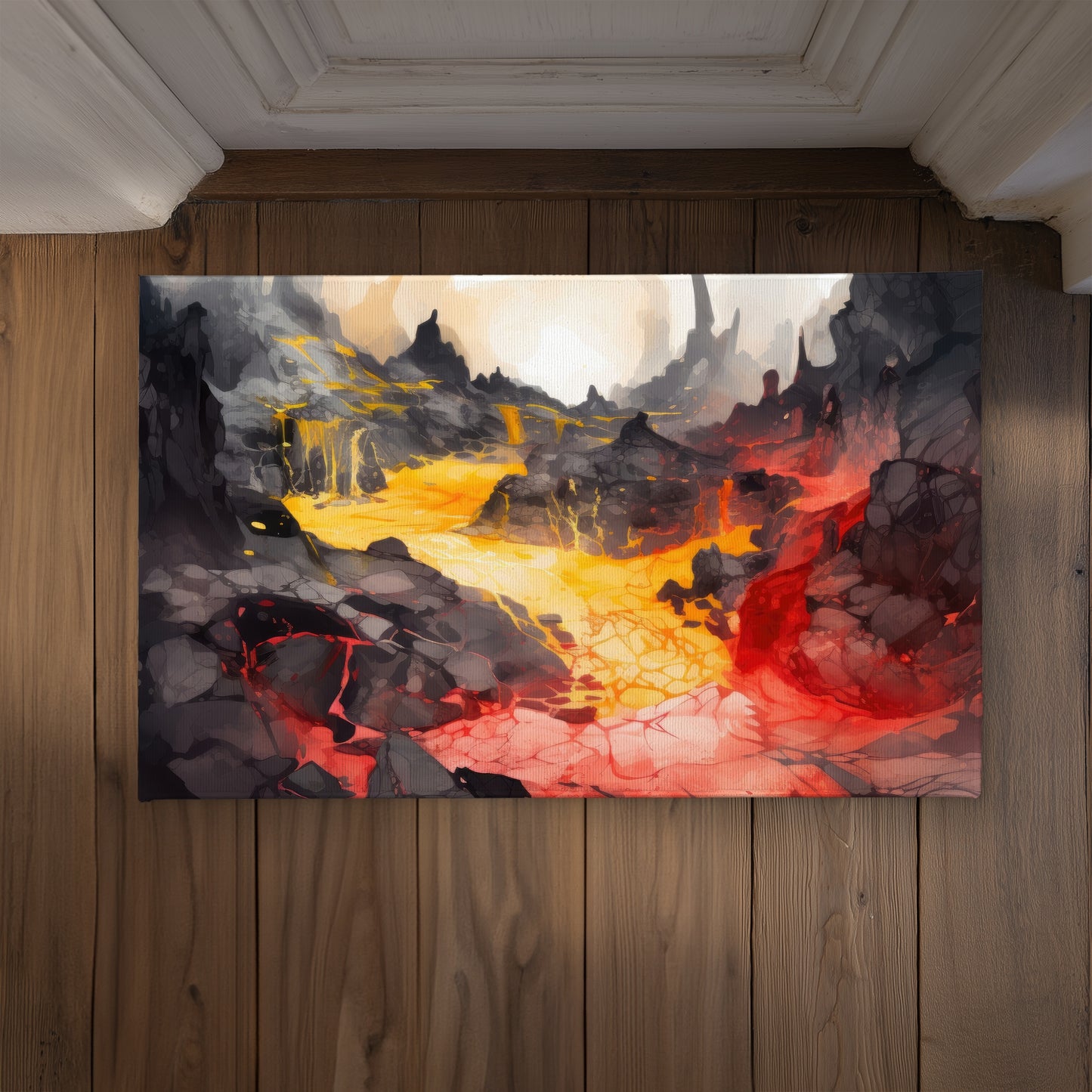 Paillasson intérieur/extérieur chaud et fluide | Décoration d'intérieur