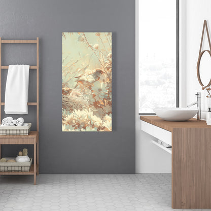 The Nest - Beige Canvas for Elegant Home Decor | Stylish Art
