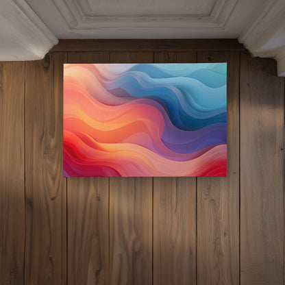 Sweet dreams Blue Indoor Outdoor Door Mat | Home Decor