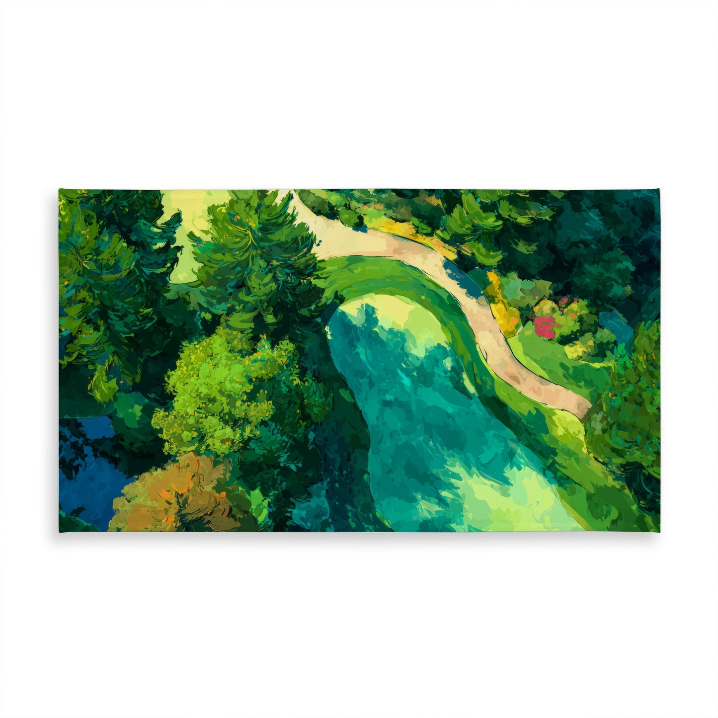 Peaceful Course Tablecloth - Stylish Indoor Outdoor Decor