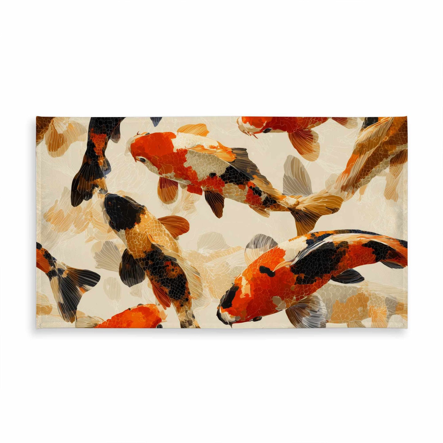 Koi Dance Flow Tablecloth - Indoor Outdoor Home Decor