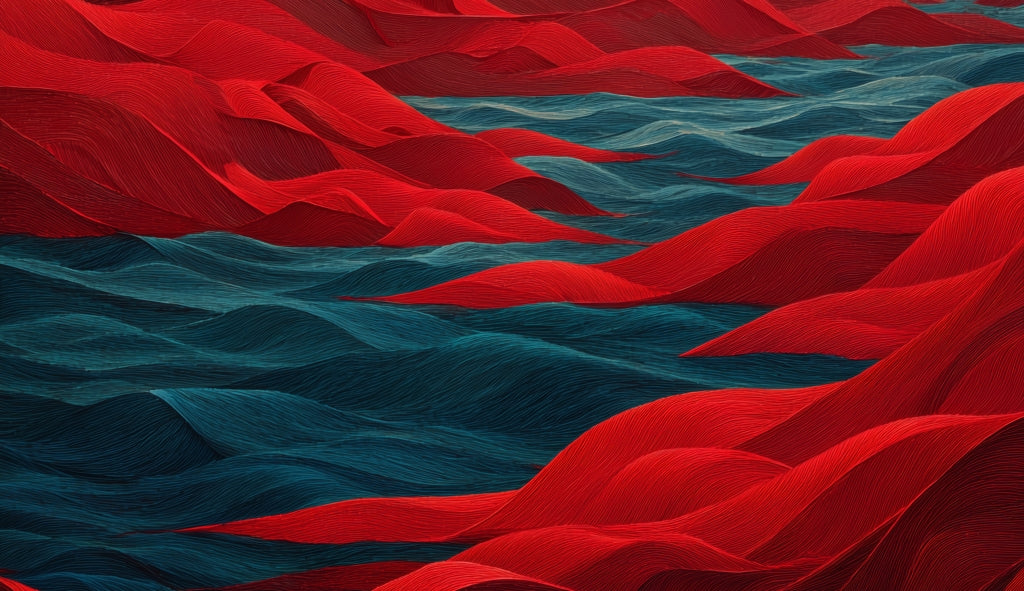 Red Sea Gaming Mat - Stylish Home Decor for Gamers