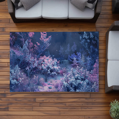Tapis d'extérieur Nuit Froide | Tapis Décoration Maison Confortable