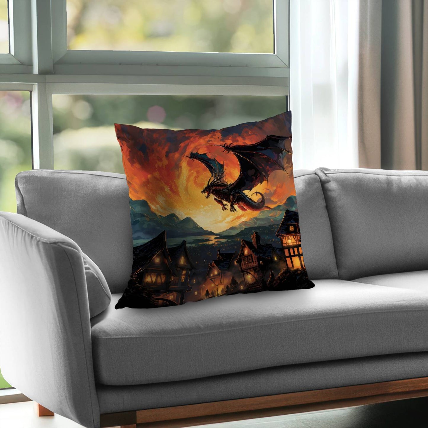 Hope for mercy - Throw pillow - Print on demand