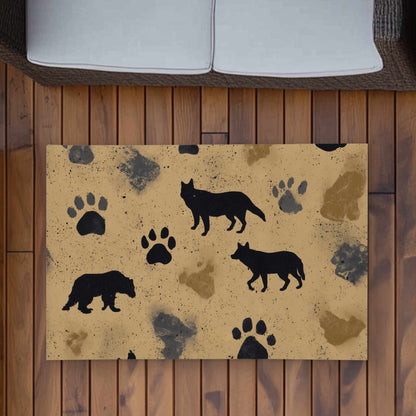 Tapis d'extérieur Wild Tracks Echo | Décoration élégante pour la maison