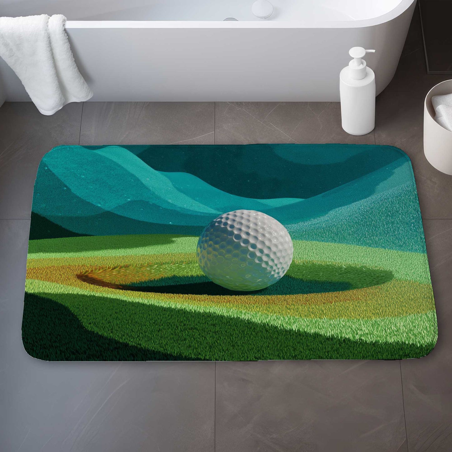Landing Bath Mat | Stylish, Soft Home Decor Rug