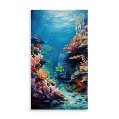 Coral Indoor/Outdoor Tablecloth | Stylish Home Decor