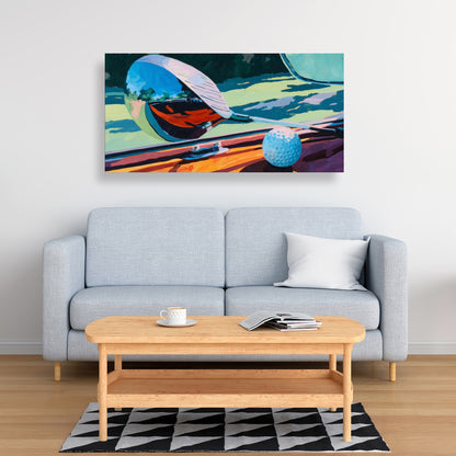 The Drive - Illustrative Object Canvas for Home Decor