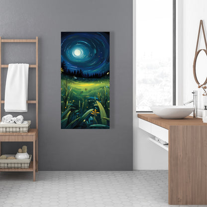 Between grass blades - 32"x32" Canvas