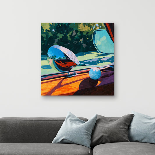 The Drive - Illustrative Object Canvas for Home Decor