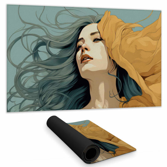 Sensual Flow Gaming Mat - Stylish Home Decor Play Surface