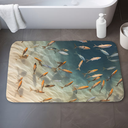 Away from the sand - 17"x24" Bath mat