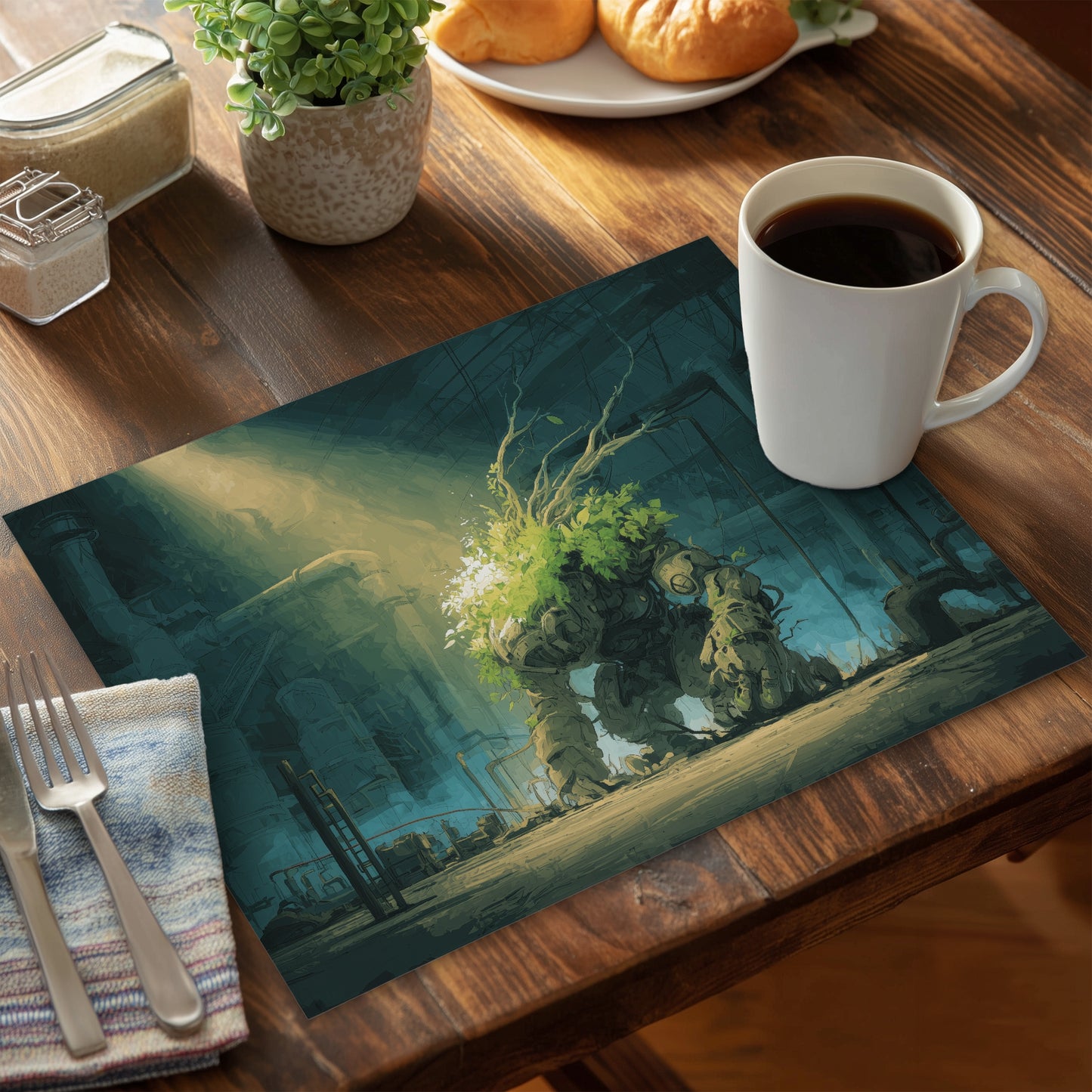The Golem Polyester Placemat - Stylish Home Decor Accent