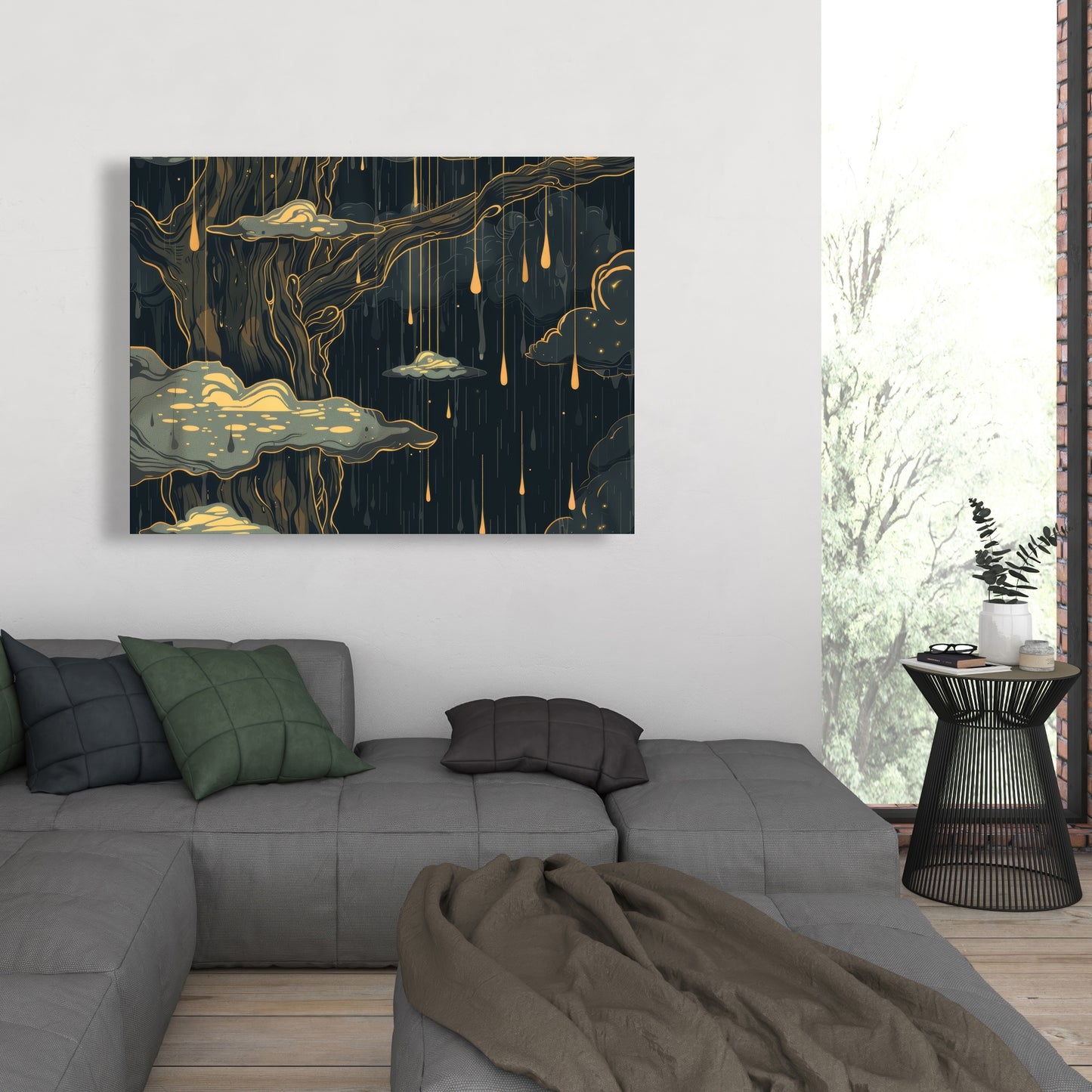Goopy - 32"x32" Canvas