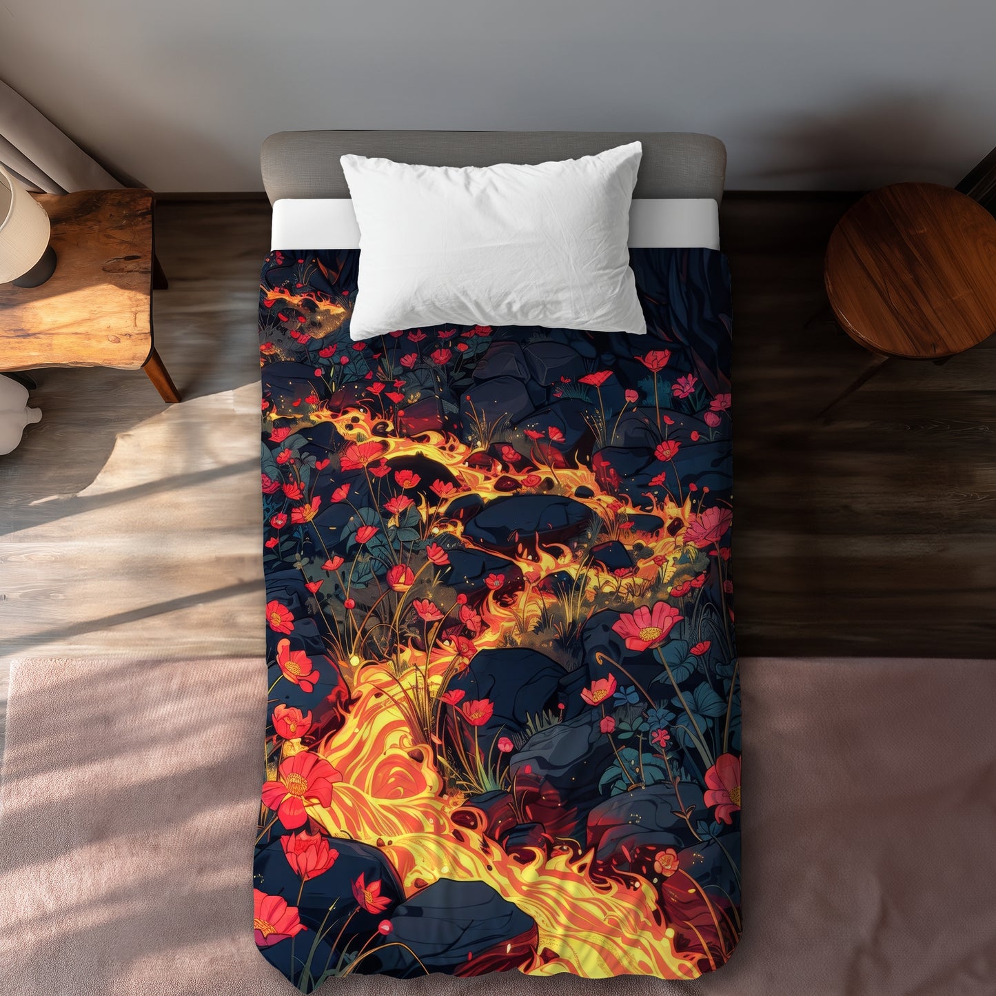 Dodging nature - 88"x88" Duvet Cover