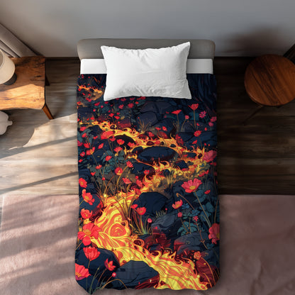 Dodging nature - 88"x88" Duvet Cover
