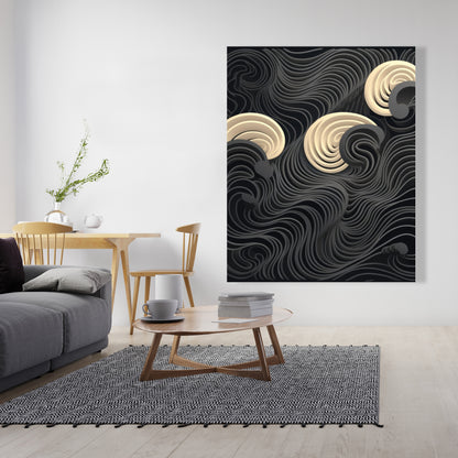Layers - 32"x32" Canvas