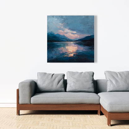 Reflect Pink Canvas - Stylish Home Decor Accent Piece