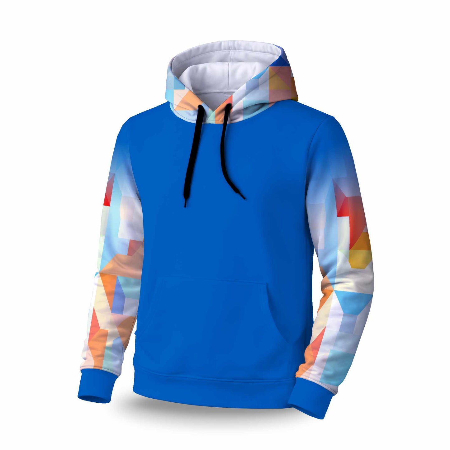 Sweat à capuche à manches longues Geometric Cadence | Vêtements élégants