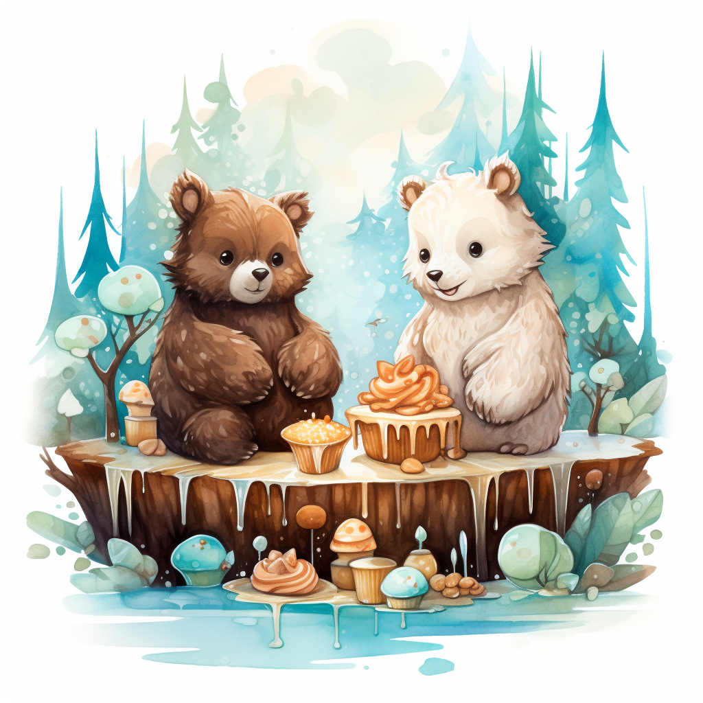 The dessert - Brown Round Outdoor Area Rug for Home Decor