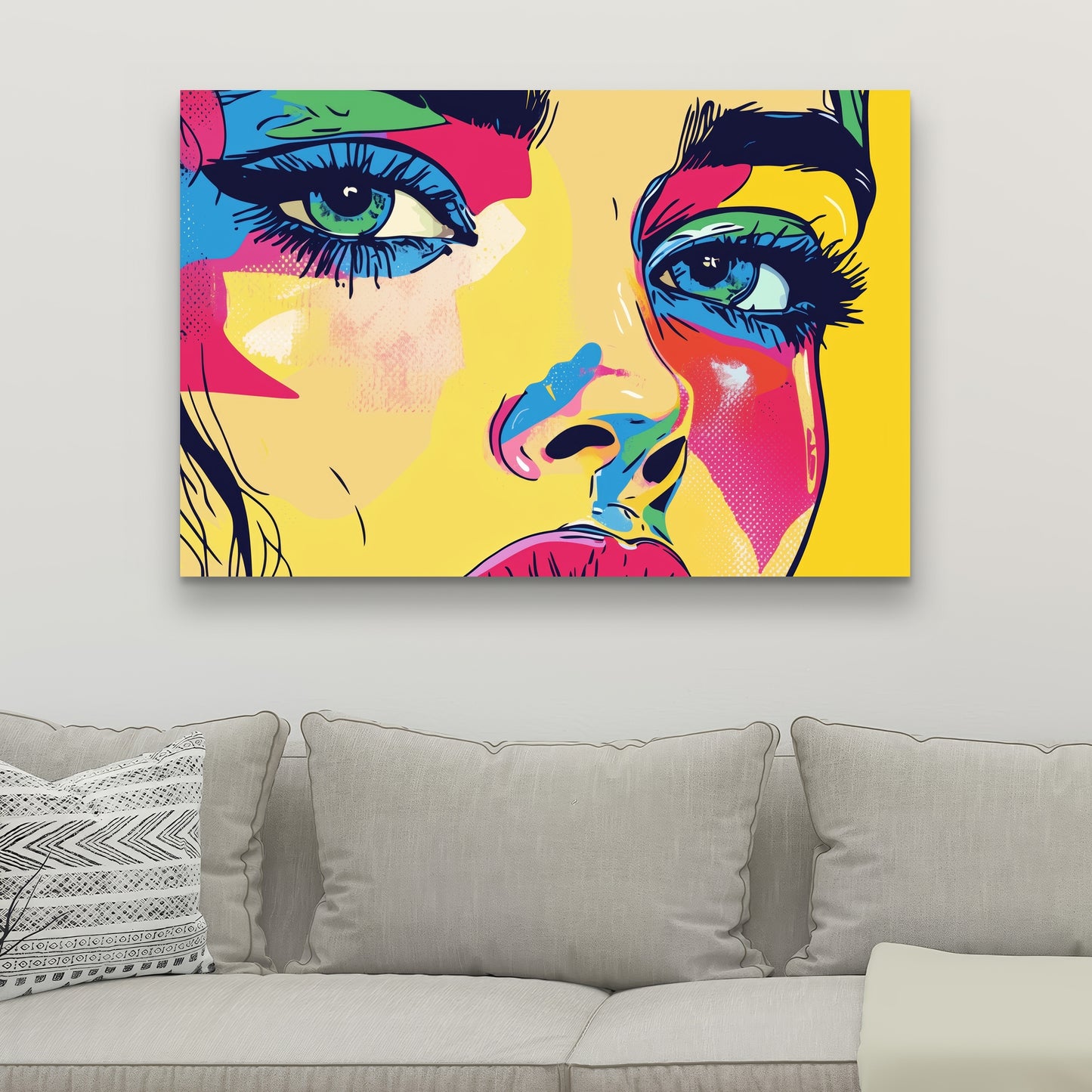 Glaze - 32"x32" Canvas