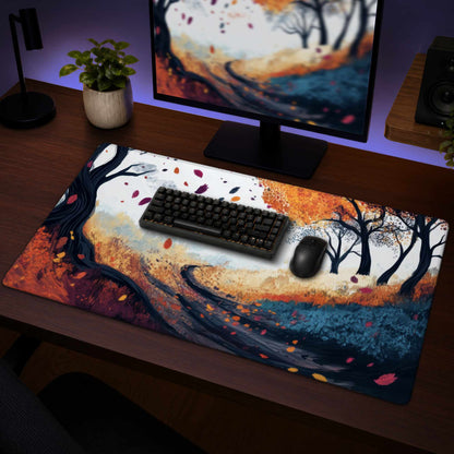 Cool Weather Desk Mat - Stylish Home Decor for Workspaces