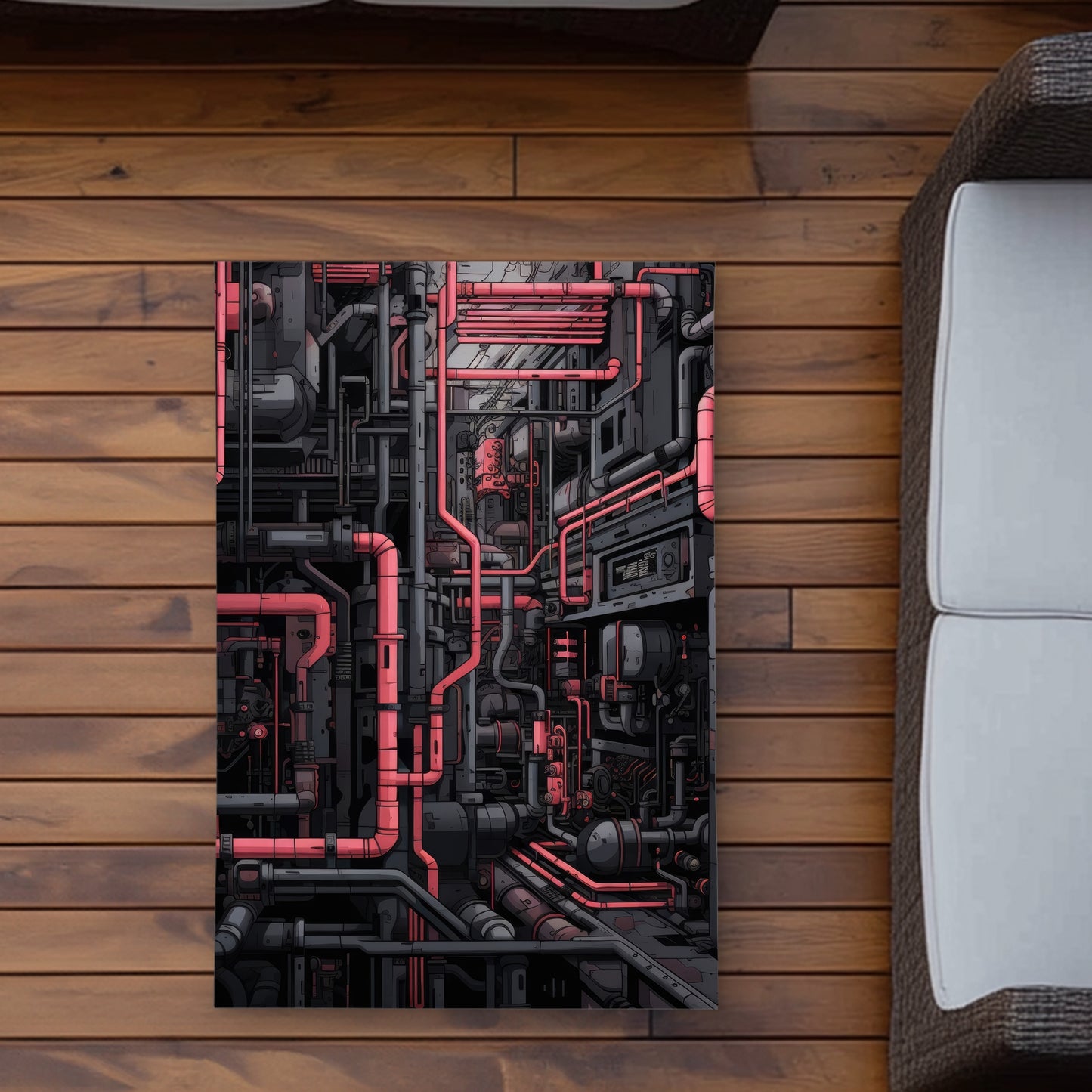 Tubular Nightmare Gray Outdoor Area Rug | Home Decor Must-Have