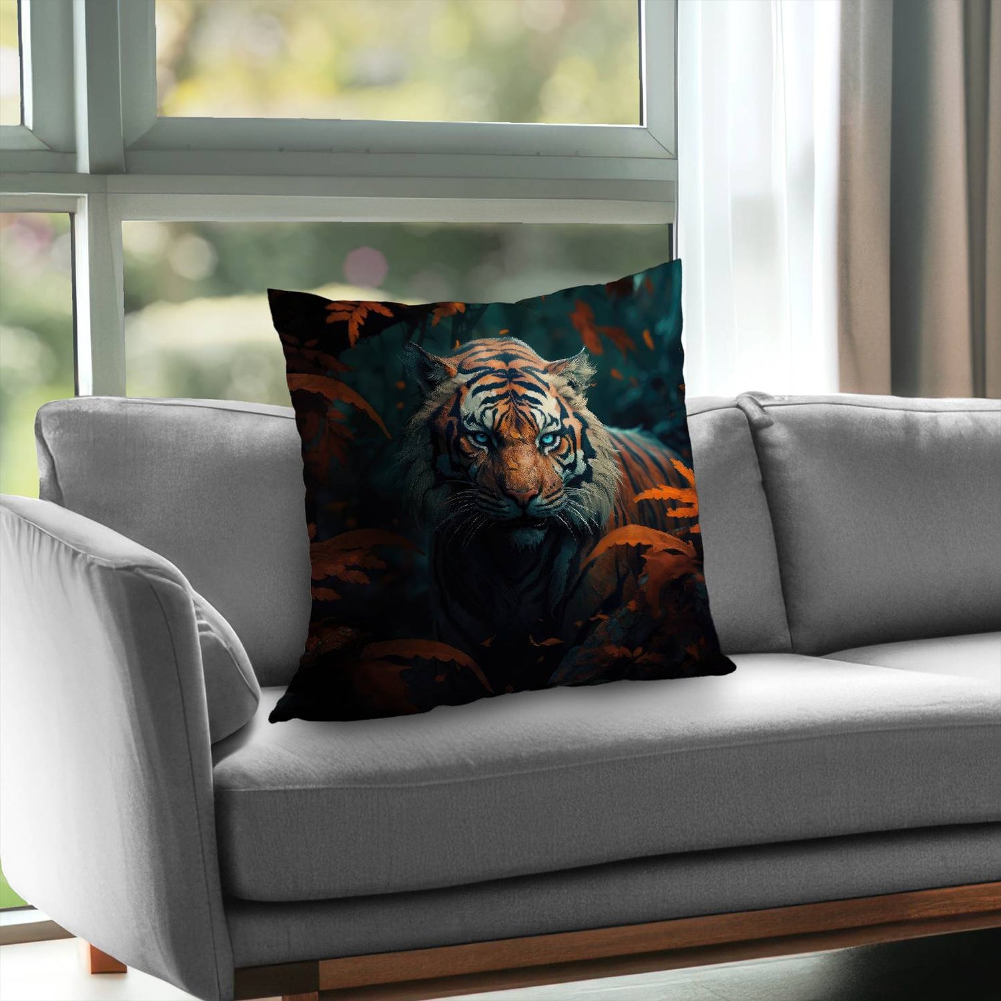 Observed - Throw pillow - Print on demand