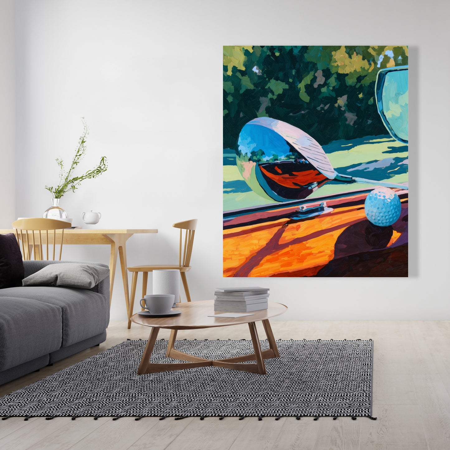 The Drive - Illustrative Object Canvas for Home Decor
