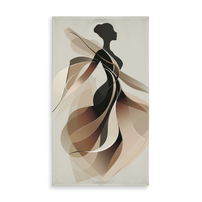 Classy Silhouette Tablecloth | Indoor Outdoor Decor