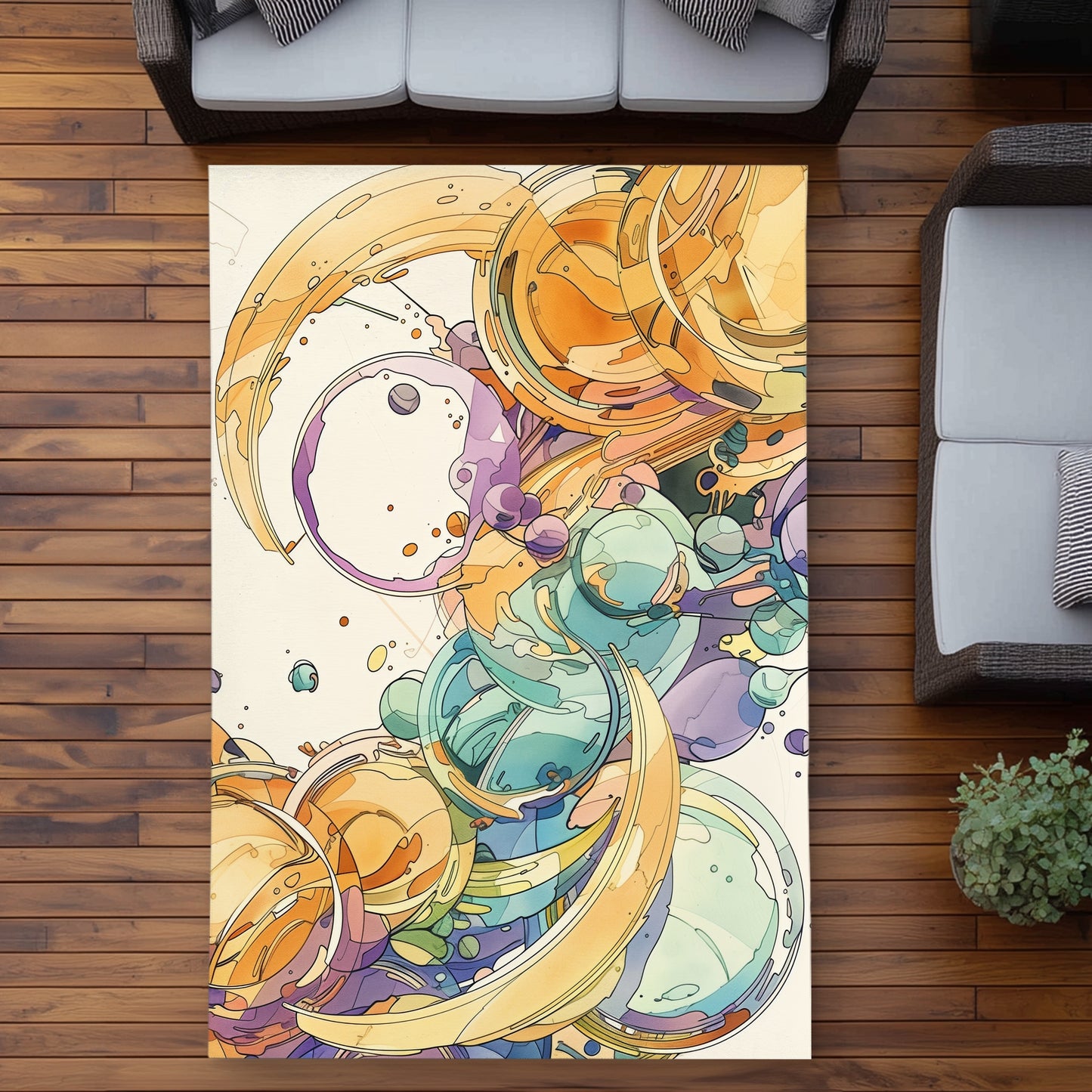 Tapis d'extérieur Plan - Tapis de décoration durable et élégant