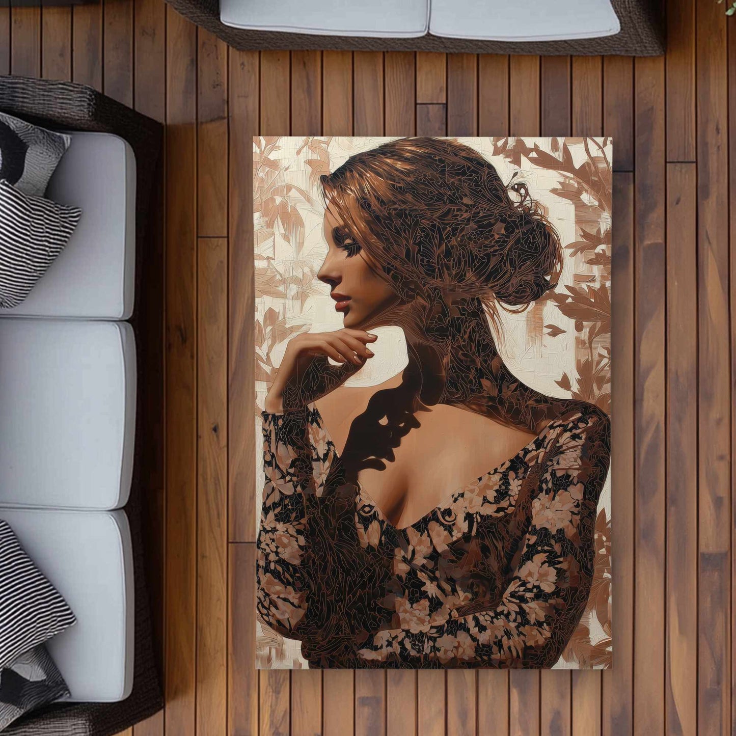 Tapis d'extérieur Contemplation | Tapis de décoration élégant