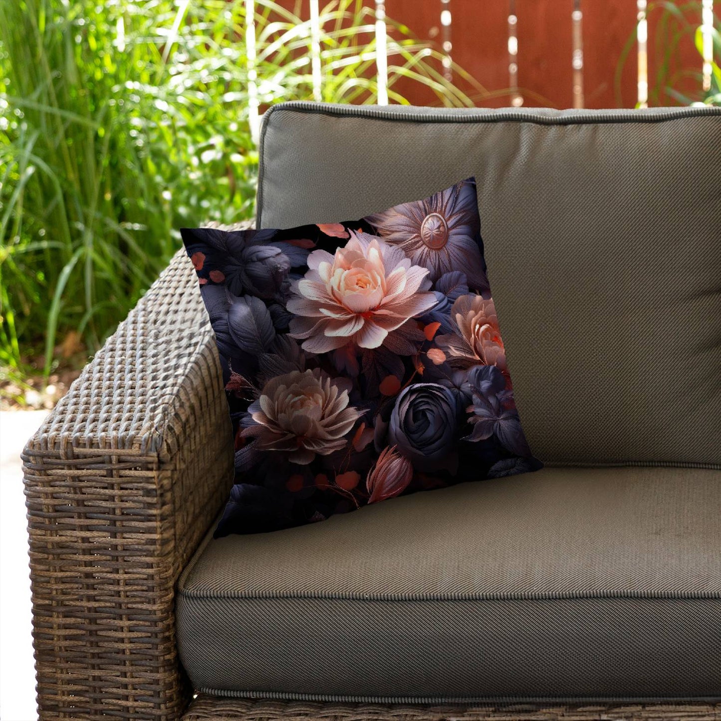 Sublime light - Throw pillow - Print on demand