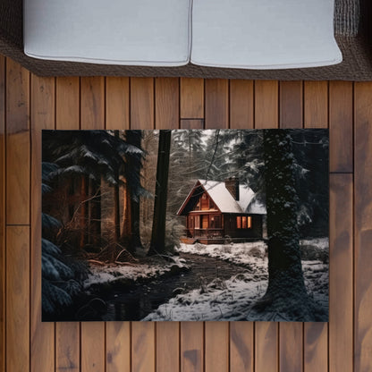 Tapis d'extérieur au bord de la rivière | Accessoire de décoration élégant