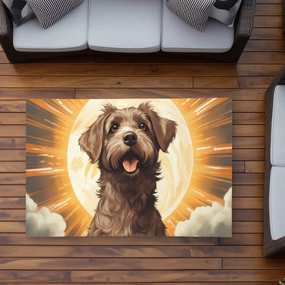 Pupper Brown Outdoor Area Rug | Stylish Home Decor Accent