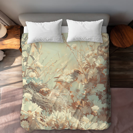 Housse de couette The Nest – Parure de lit douillette pour une décoration intérieure chaleureuse