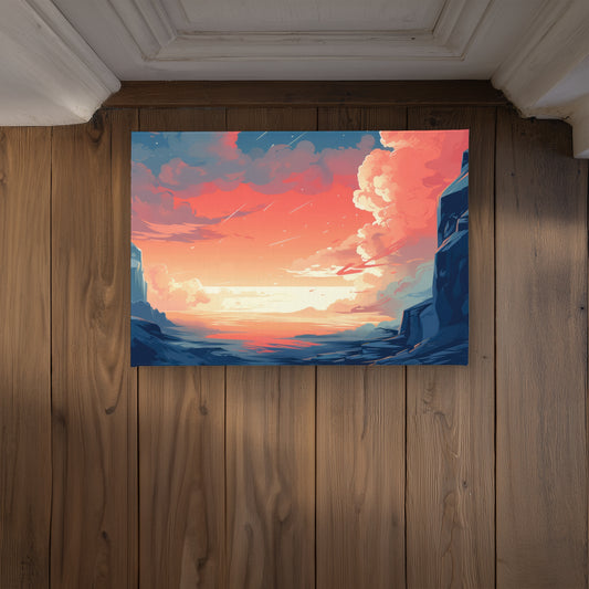 Inspiration Yellow Indoor Outdoor Door Mat | Home Decor