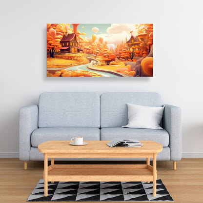 Honey land - 32"x32" Canvas