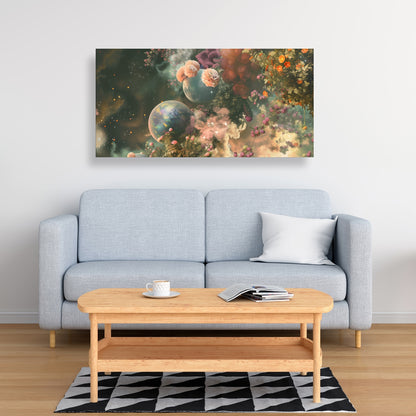 Bloom space - 32"x32" Canvas