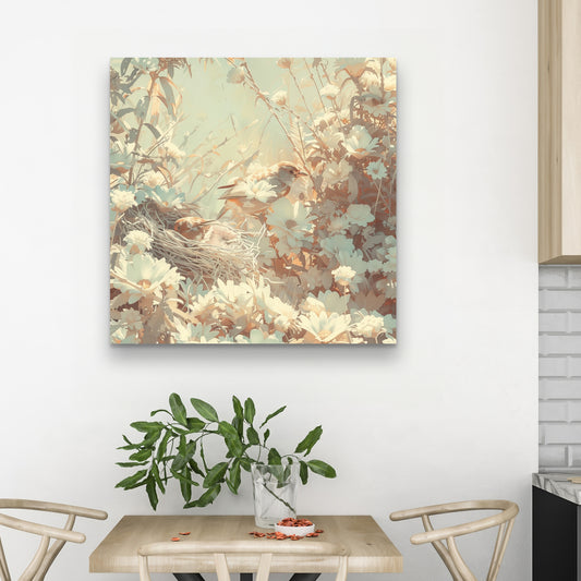 The nest - 32"x32" Canvas