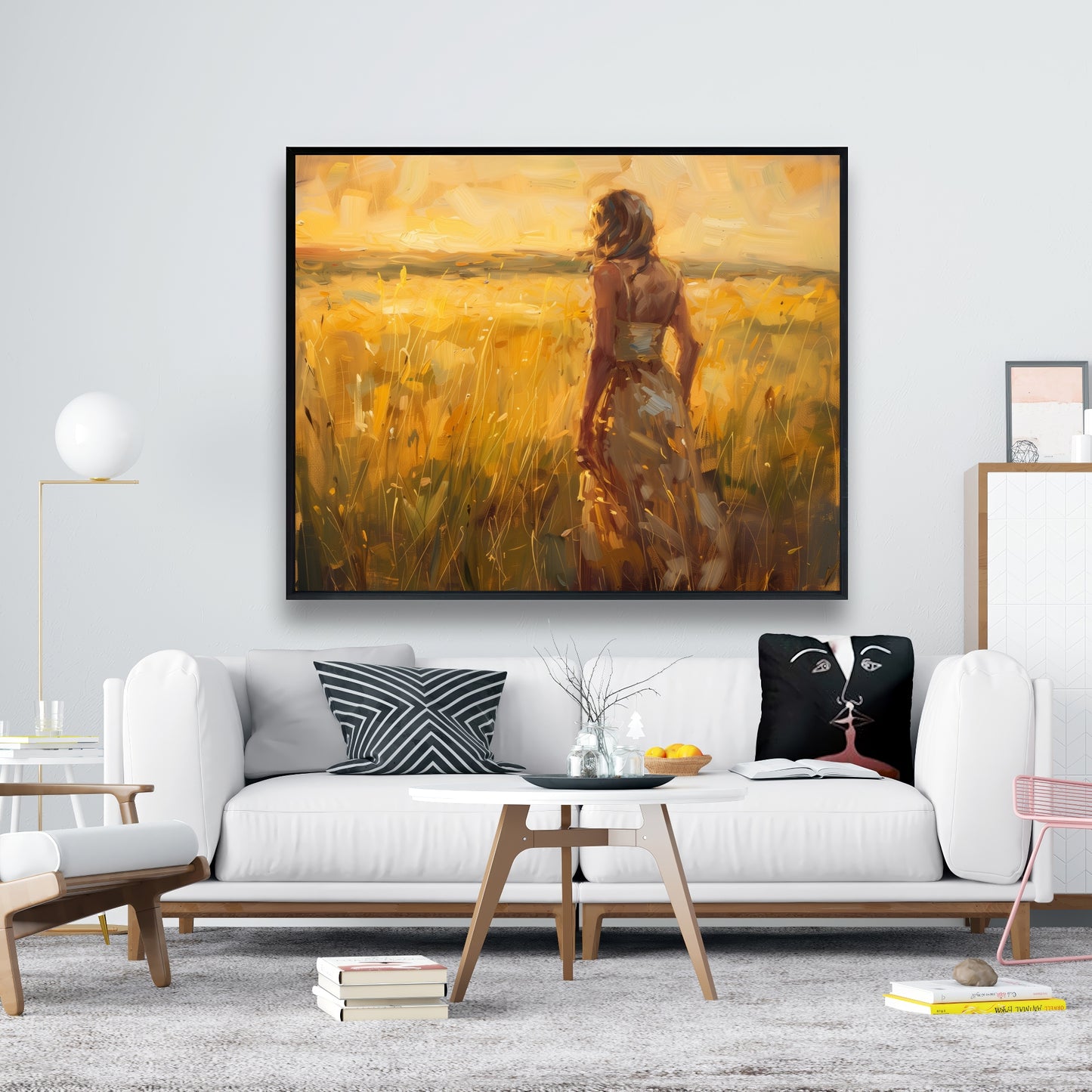 Exploring - 24"x24" Framed canvas