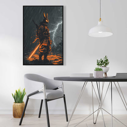 War Machine - Gray Framed Canvas Home Decor | Stylish Art