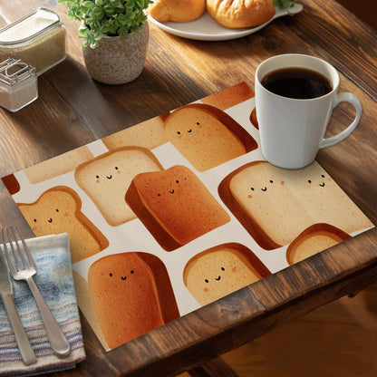 Set de table en polyester Toasty Smiles | Décoration d'intérieur élégante